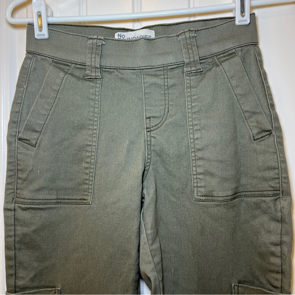 No Boundaries Olive Green Women’s Cargo‎ Pants Pockets Size XXS - Picture 4 of 15